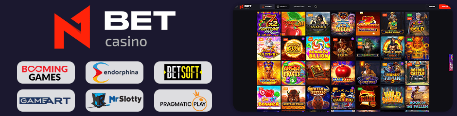 N1Bet Casino games and software