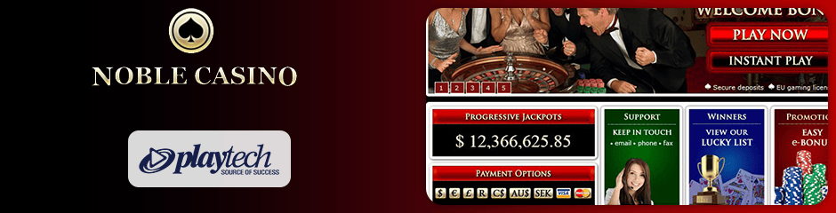 Noble Casino games and software