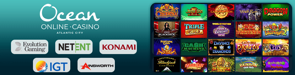 Ocean Online Casino games and software