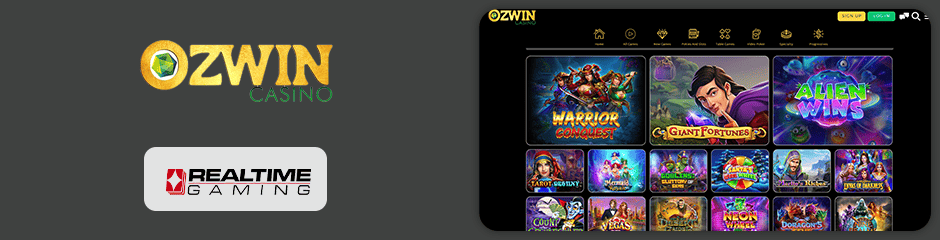 Ozwin Casino games and software