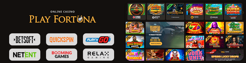play fortuna casino games and software