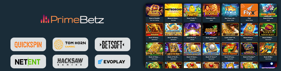 primebetz casino games and software