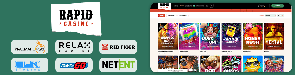 Rapid Casino games and software