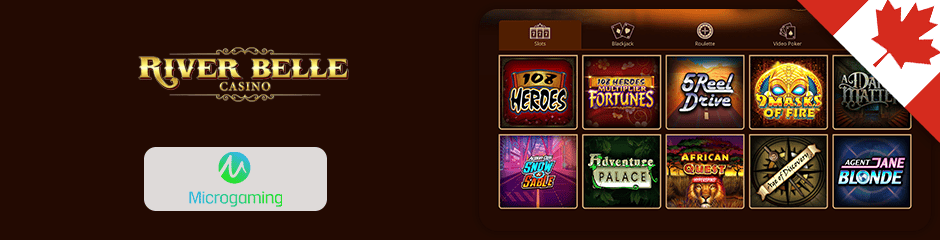 riverbelle casino games and software