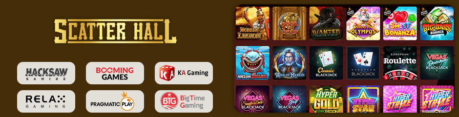 Scatterhall Casino games and software