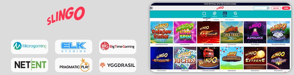 slingo casino games and software