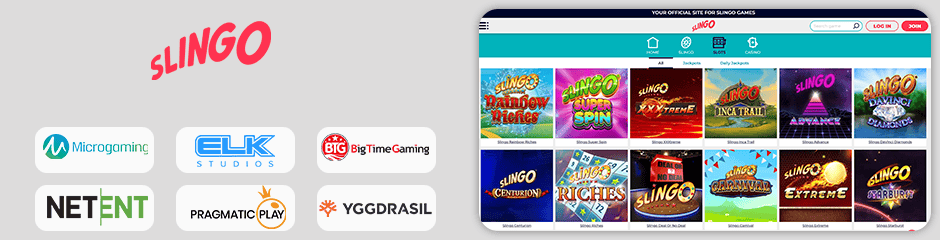 slingo casino games and software
