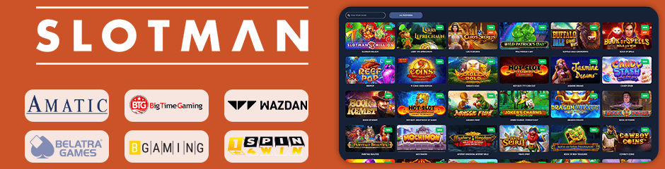 Slotman Casino games and software