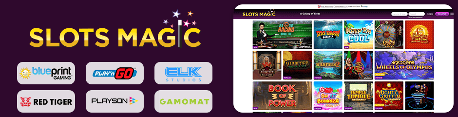 Slots Magic Casino games and software