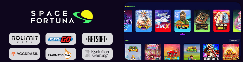 space fortuna casino games and software