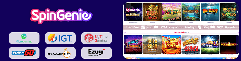 spin genie games and software