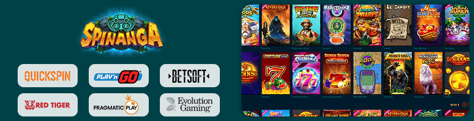 spinanga casino games and software
