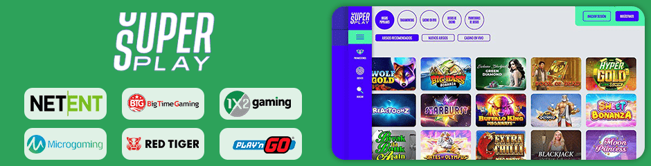Superplay Casino games and software