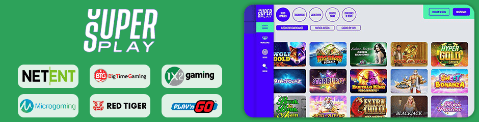 Superplay Casino games and software