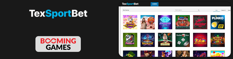 Texsportbet Casino games and software