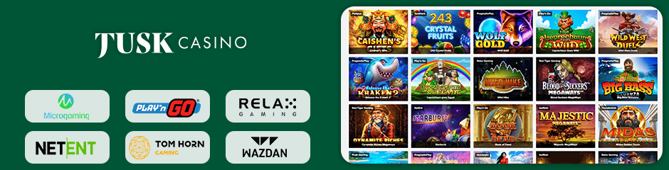 tusk casino games and software