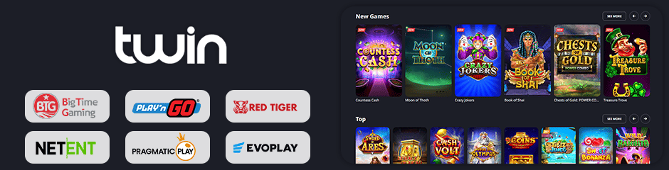 Twin Casino games and software