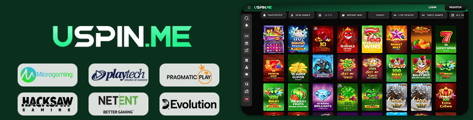 uspin casino game and software