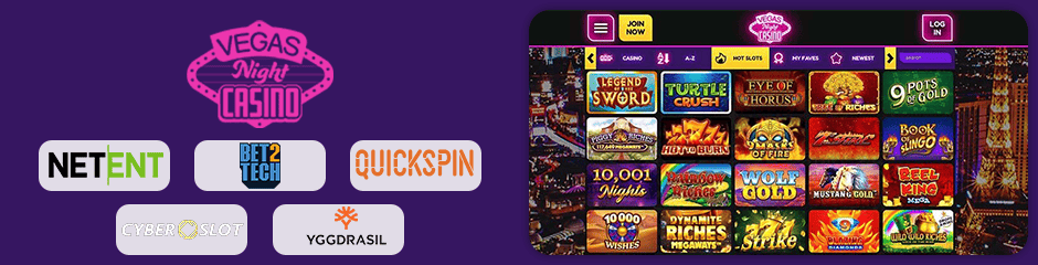 Vegas Night Casino games and software