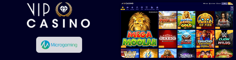 vip casino games and software