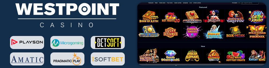 Westpoint Casino games and software