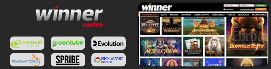 Winner Casino games and software
