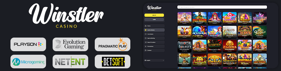 Winstler Casino games and software