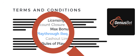 GeniusBet Casino Terms