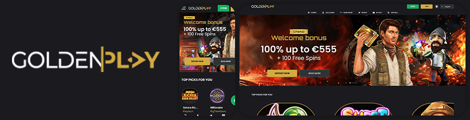 golden play casino bonus