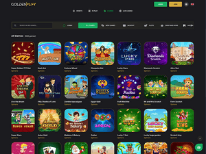 Goldenplay Casino software screenshot