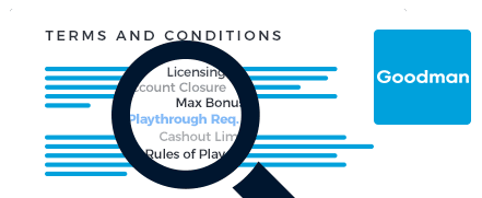 Goodman Casino Terms