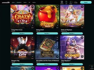 Grandz Casino software screenshot