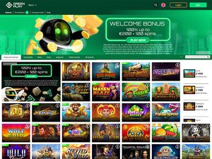 Greenplay Casino website screenshot