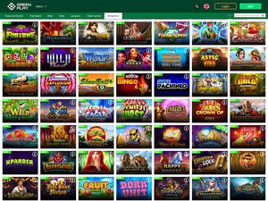Greenplay Casino software screenshot