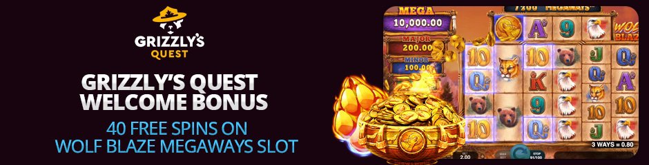 grizzlys quest free spins deposit bonus