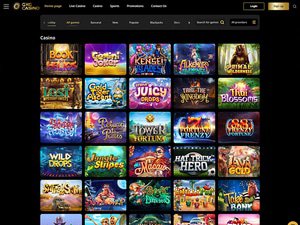 GXGBet Casino software screenshot