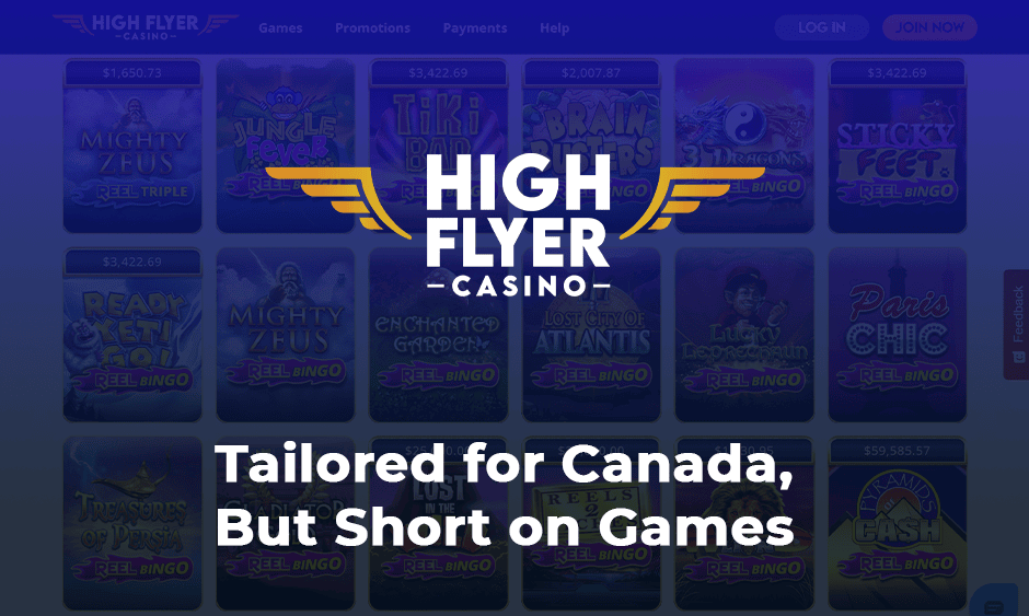high flyer casino ontario logo