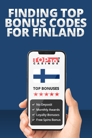 finding top bonus codes for finland