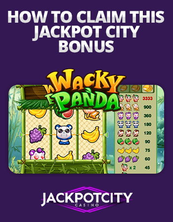 claim jackpot city bonus