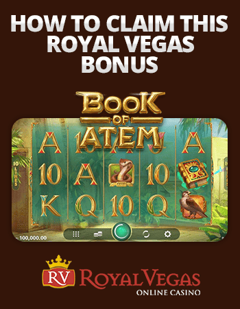 claim royal vegas bonus