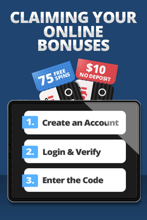 claiming online bonus