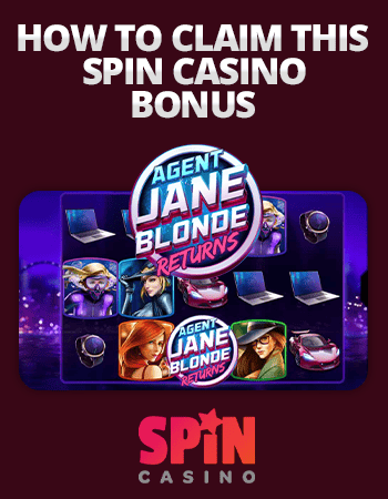 claim spin casino bonus