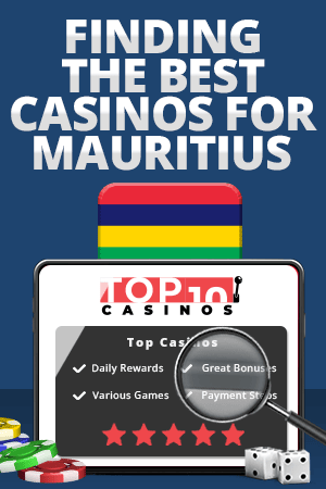 finding the best legal mauritius online casinos