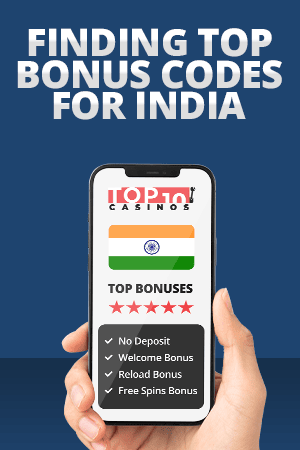 finding top bonus codes for indian