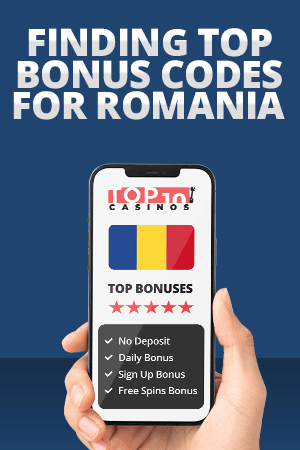 finding top bonus codes for romania