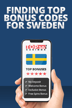 finding top bonus codes for sweden