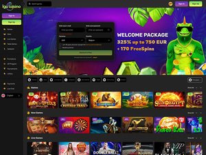 Igu Casino website screenshot