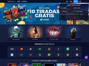 IncaSportsBet Casino software screenshot
