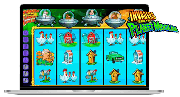 Invaders From the Planet Moolah Slot