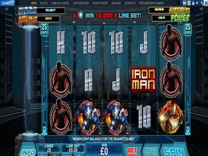 Noble Casino software screenshot